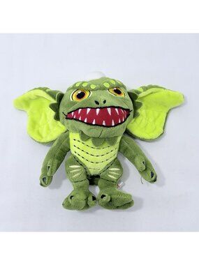 Phunny Gremlins Stripe Plush Toy Green Monster Kidrobot Toothed Grin Scary Smile